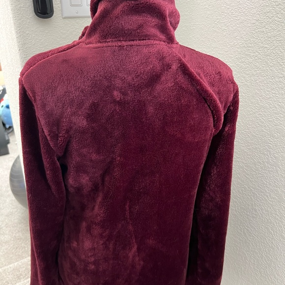32 Degrees Heat Womens Full Zip Plush Jacket size SMALL in rare burgundy color - Picture 3 of 6